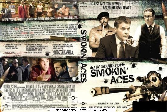 smokin' aces (2007) dvdscr - 700 mb


vi file action / comedy / crime / dvdscr rated r for strong