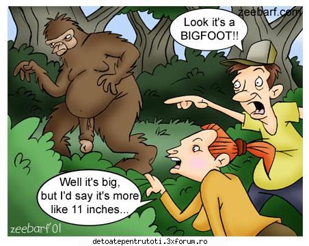 big foot click poza pentru zoom Obsedat Textual