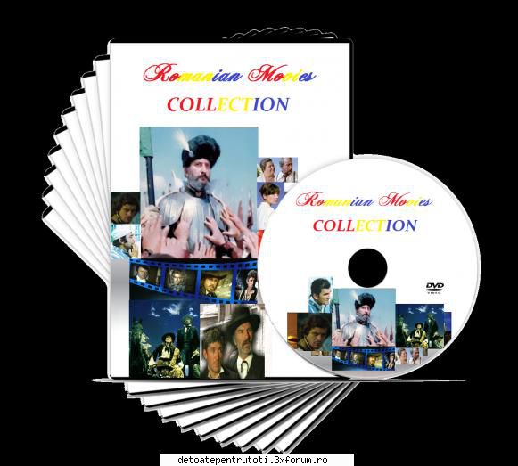 Colectie filme romanesti in format DVD - dacian - Filme  si desene animate