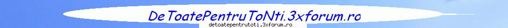 VA ROG foarte mult sa veniti cu SUGESTII ! - butelieLovesRI - Sugestii si ANUNTURI IMPORTANTE