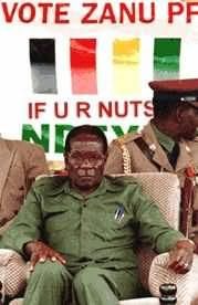 Votati-l pe Mugabe! - Poza reprezentativa ! - Cafenea