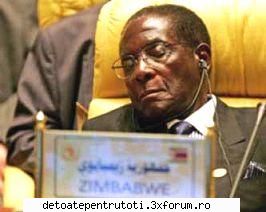 Votati-l pe Mugabe! - Un mic pui de somn este oricand binevenit ! - Cafenea