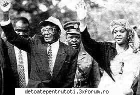 Votati-l pe Mugabe! - Alaturi de partenera lui de viata ! - Cafenea